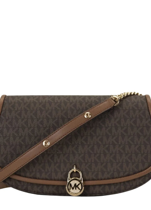 Michael Kors-Borsa a tracolla media Mila da donna con logo 35T5GIMM8B