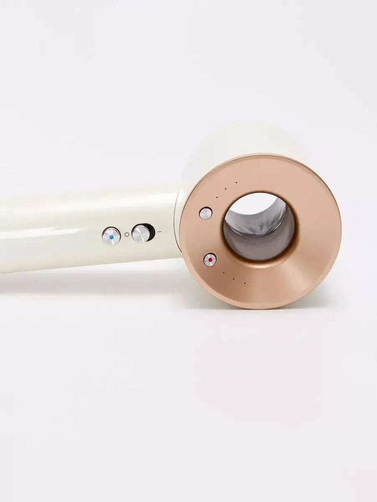 Professional hair dryer with negative ions, quick-drying bladeless dryer, powerful and lightweight, anti-frizz technology for hair care, home use