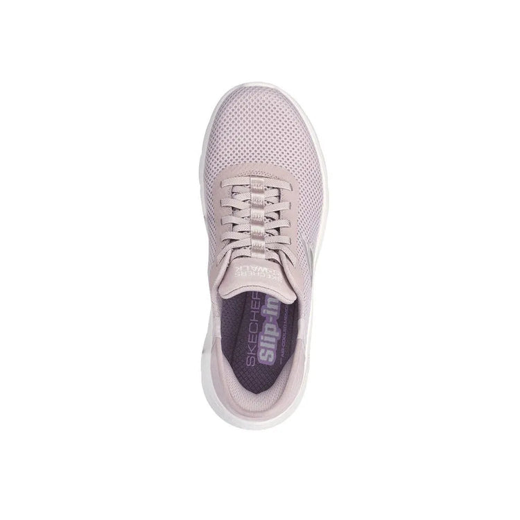 Skechers Sneakers 124836 Women Pink - Comfortable ergonomic design with lightweight mesh for breathability and a secure fit, perfect for casual outfits and all-day wear. PlatiNum