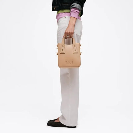 Tous Mini borsa color sabbia Back to Basics 2002373704
