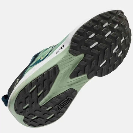 Joma Hombre Hispalis RHISPS2623 Running Shoes for Men, Caqui Color, Breathable Mesh Upper, Dual Density Cushioning, Ideal for Asphalt Training with 10 mm Drop and Durable Rubber Sole. PlatiNum