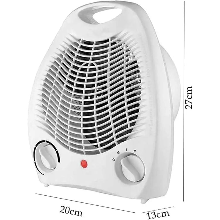 Home Heating 1000/2000W Electric Heater, lightweight and portable with adjustable thermostat, anti-tip safety feature, and fan function for cooling; ideal for bathrooms or winter use, low consumption electric radiator.