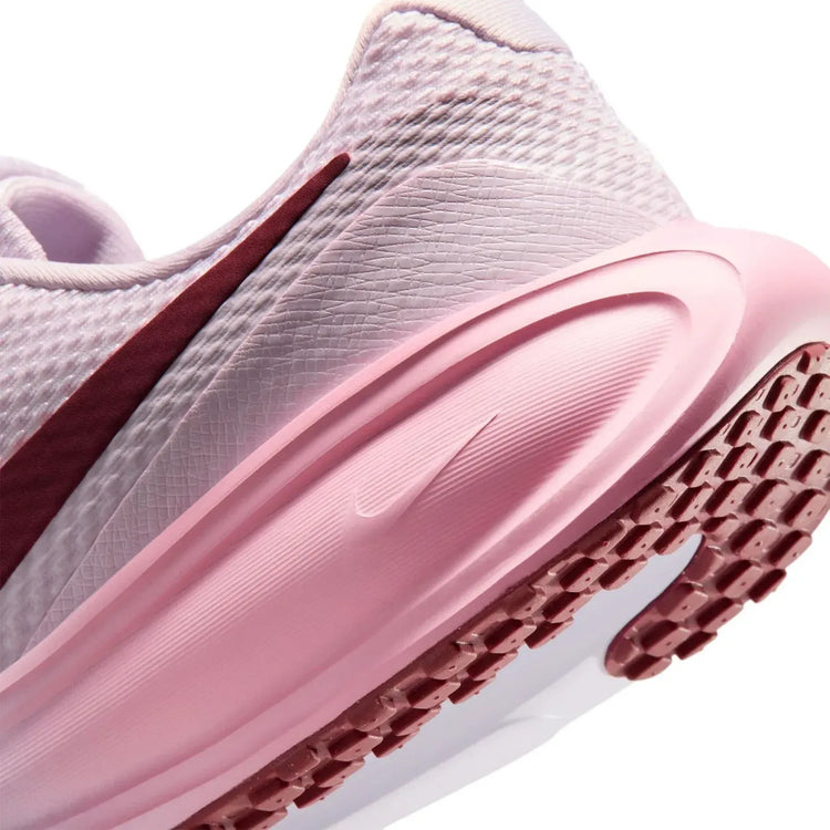 Nike Downshifter 14 Running Shoes for Women - Lightweight, breathable mesh upper with improved cushioning, optimal for comfort and support during training, approximately 358g, 10mm drop, in White/Midnight Navy/Summit White/Gr