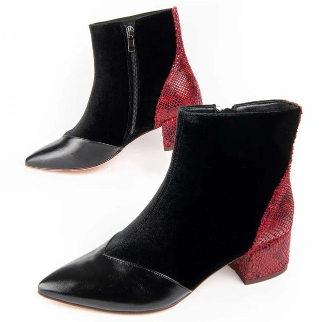 Heeled ankle boot for women. Montevita botirey6 100912