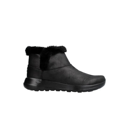 Skechers on the go joy endeavor women's flat ankle boots black-black