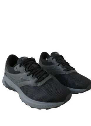 Joma Meta Men Black: Men's running shoes with exceptional comfort, breathable mesh design, and a versatile black color perfect for daily wear. PlatiNum