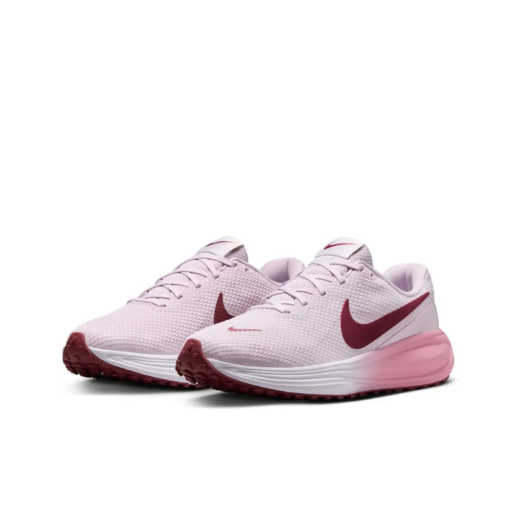 Nike Downshifter 14 Running Shoes for Women - Lightweight, breathable mesh upper with improved cushioning, optimal for comfort and support during training, approximately 358g, 10mm drop, in White/Midnight Navy/Summit White/Gr