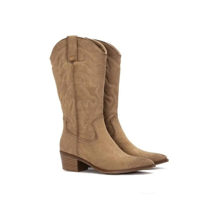 Women's heeled boots xti 144308 beige