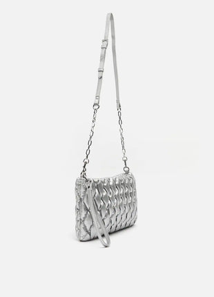 Borsa a tracolla e a mano imbottita Misako Elaxy ED. Borse da donna