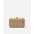 Borsa da festa piccola effetto rafia Nina Raffia / Beach Misako
