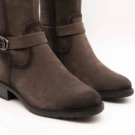 Tamaris boot 25618-43-314 cigar for women