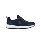 Skechers Work Squad Sr Women's Sneakers, ergonomic design for all-day comfort, reinforced toe, durable materials for work environments, and non-slip sole for safety on smooth surfaces. PlatiNum