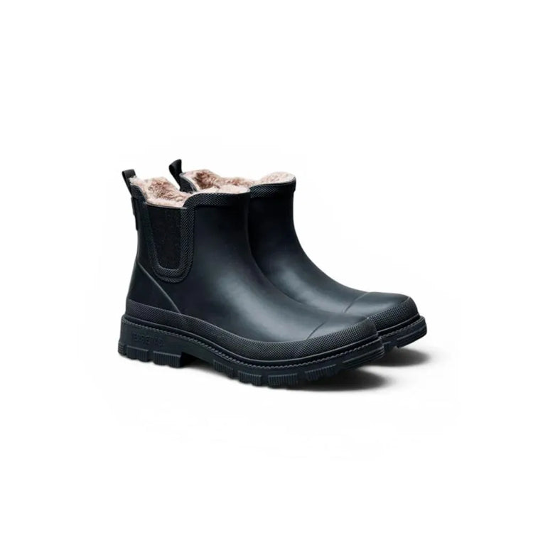 Women's wellies verbenas lua fur smooth black