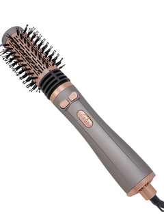 Jocca 3-in-1 rotary dryer brush: dryer, curler and volumizer, 3 temperatures, 2 speeds, two-way rotating head, 2 interchangeable brushes (38mm and 50mm), ceramic coating, 360 rotating cable ° , cold air blow, 1000-1200w