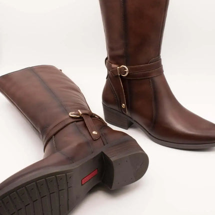 Pikolinos women's w1u-9764 daroca mahogany boot