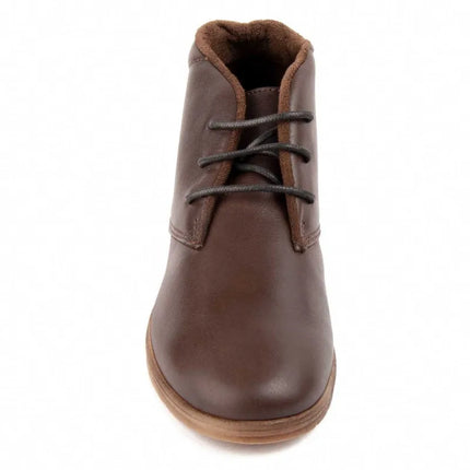 Leather ankle boot with wedge for women. Akila2 leather scrub 104904
