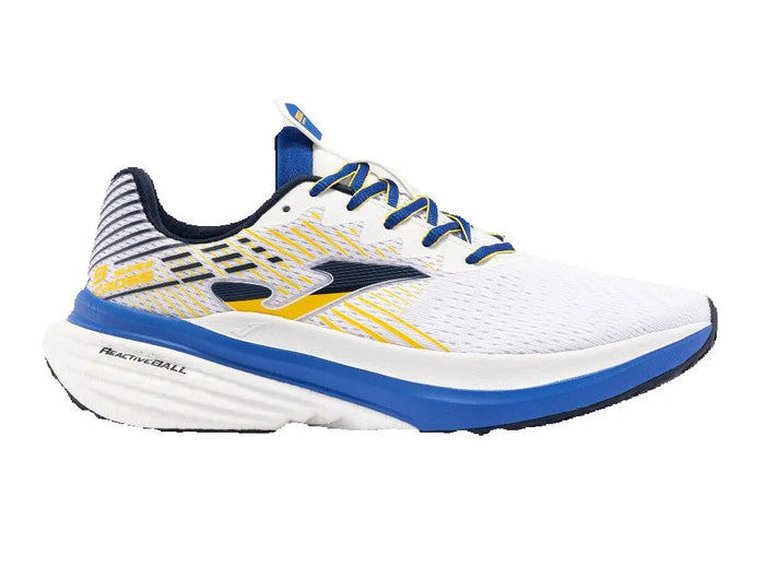 Joma Super Cross 2402 White Training Shoes designed for cross training, featuring a breathable upper, advanced traction sole, and balanced cushioning for optimal performance. Perfect running shoes for intense workouts. PlatiNum