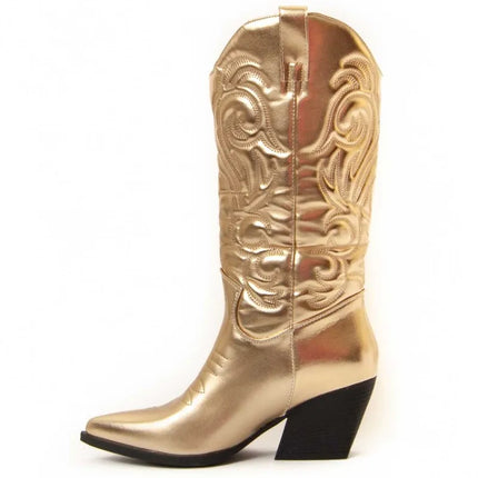 Heeled cowboy boot for women. Montevita waist13 93969