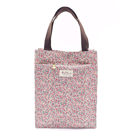 Borse da giardino Borsa da giardino piccola impermeabile da giardino con fiori - Varietà di stampe - Resina di cotone - 30 cm x 24 cm x 13 15 cm