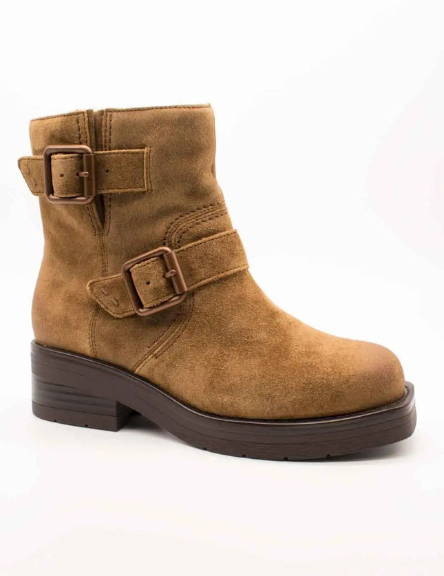 Clarks boot 26178892   Rebelle buckle walnut suede for women