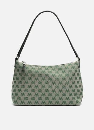 Borsa a tracolla Misako Mongra con stampa monogramma ED. Borse da donna