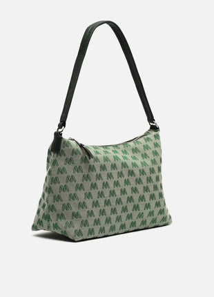 Borsa a tracolla Misako Mongra con stampa monogramma ED. Borse da donna