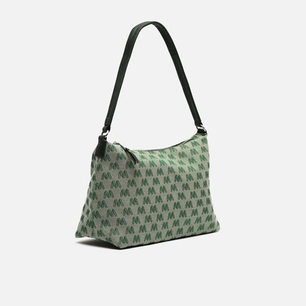 Borsa a tracolla Misako Mongra con stampa monogramma ED. Borse da donna