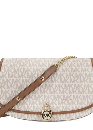 Michael Kors-Borsa a tracolla media Mila da donna con logo 35T5GIMM8B