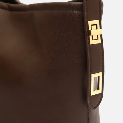 Borsa a tracolla Misako Adem con manico regolabile Borse da donna