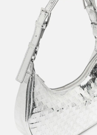 Borsa a tracolla piccola Misako Misra con manico regolabile e stampa monogramma Borse da donna