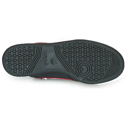 Adidas continental 80 vegan - low-top sneakers for women and men in black - black adidas sneakers for walking and daily use for adults and juniors PlatiNum