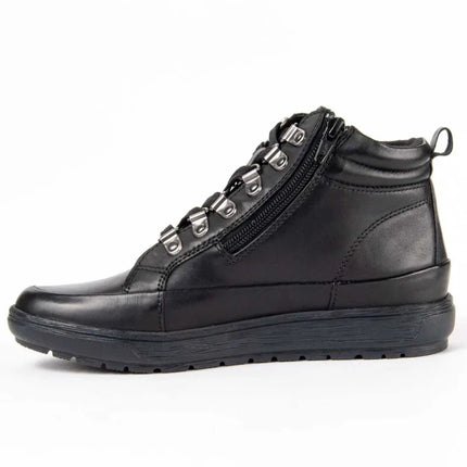Casual leather ankle boot for women. Butterfly bottilina2 99465