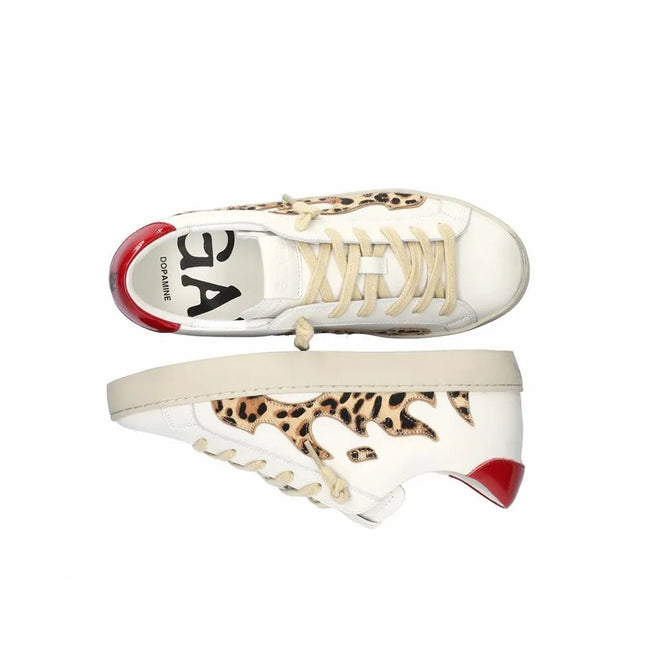 Bibi Lou 100136 Sneakers for Women in White, comfortable lace-up footwear with a versatile design perfect for casual and outdoor use. PlatiNum