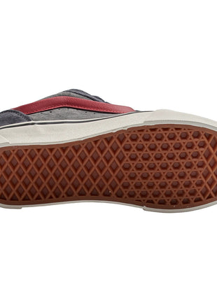 Vans Knu Skool Sneakers for Men and Women VN000D22BGG1, featuring water-repellent velour leather, cushioned tongue, thick sole, and a stylish 90s retro design, perfect for urban skaters and rainy days. PlatiNum