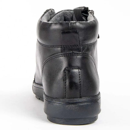 Casual leather ankle boot for women. Butterfly bottiline 99461