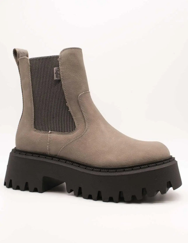 Buffalo boot b25000127 aspen chelsea vegan gray for women