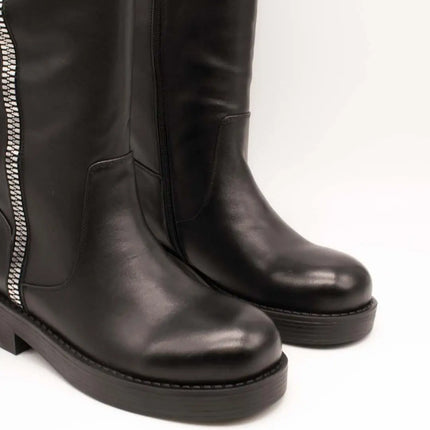 Noa harmon boot 10181p-0006 long cup black women