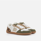 Leopard Print Barefoot Sneakers for Women by Mustang Free, lightweight with flexible sole, ideal for transitioning to barefoot shoes, available in sizes 36 to 41, perfect for casual and urban styles. PlatiNum