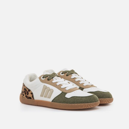 Leopard Print Barefoot Sneakers for Women by Mustang Free, lightweight with flexible sole, ideal for transitioning to barefoot shoes, available in sizes 36 to 41, perfect for casual and urban styles. PlatiNum