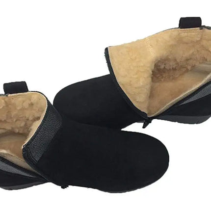 Ankle boots/boots/drucker/women/nubuck leather/suitable insoles