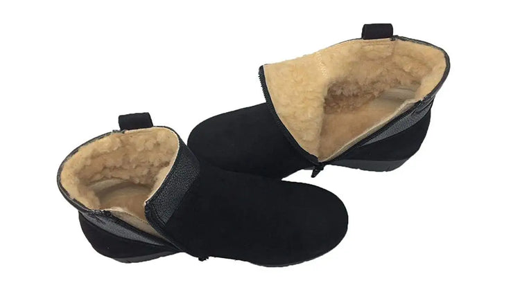 Ankle boots/boots/drucker/women/nubuck leather/suitable insoles