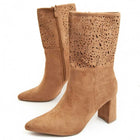 Casual heel boot for women. Montevita bereta 93535