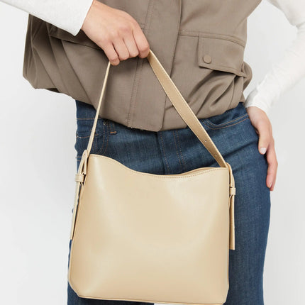 Borsa a tracolla Misako Ficon con borsa interna e tracolla ED rimovibile. Borse da donna