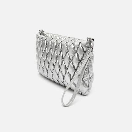 Borsa a tracolla e a mano imbottita Misako Elaxy ED. Borse da donna