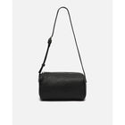 Mini Luma Borsa a Spalla Nera: Compatta e Leggera per l'Uso Quotidiano, Design Moderno di 10x10x20 cm, Esterno in Poliuretano, Interno in Poliestere, Ideale per Look Urbani