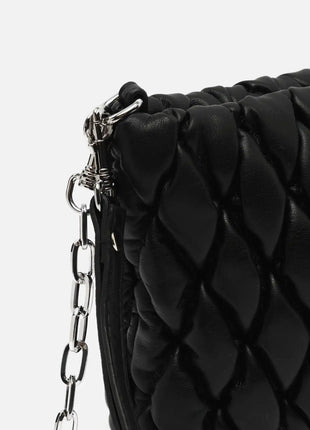 Borsa a tracolla e a mano imbottita Misako Elaxy ED. Borse da donna