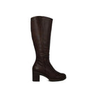 Porronet 4782 women's mocha heeled boots