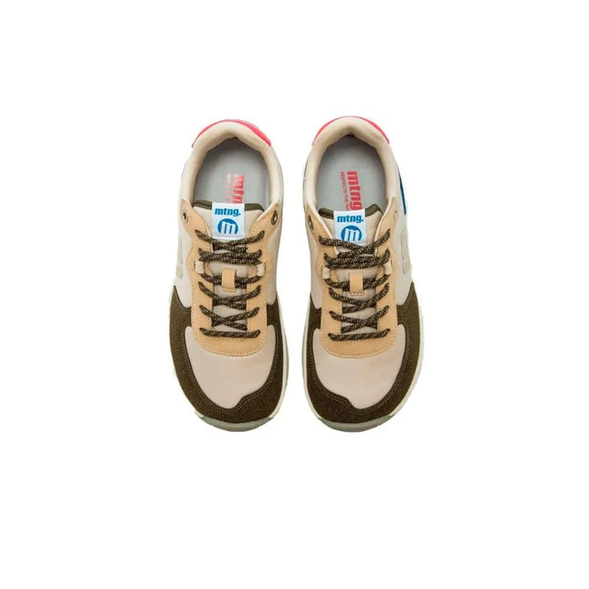 Barefoot Mustang 60857 Women Kaki Sneakers, comfortable canvas shoes with breathable design, perfect for autumn outdoor activities, versatile footwear for casual wear. PlatiNum