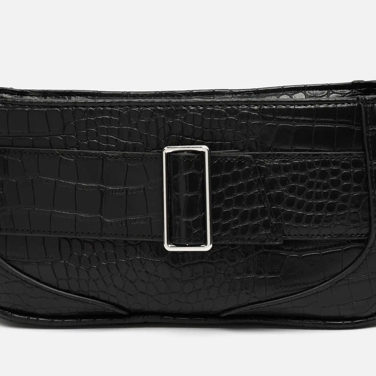 Borsa a tracolla Misako Toki con stampa animalier piccola ED. Borse da donna