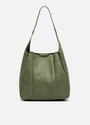 Borsa hobo media Misako Giselina con beauty case interno rimovibile - Borse da donna